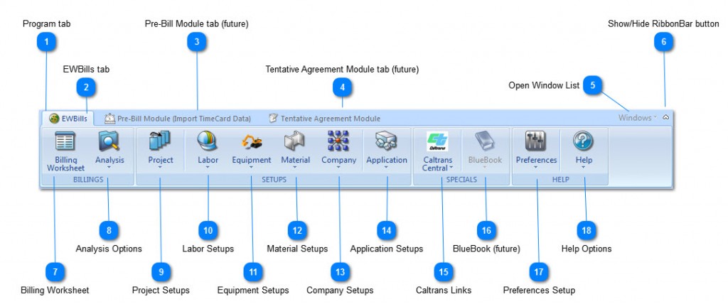 EWBillsMainToolBar